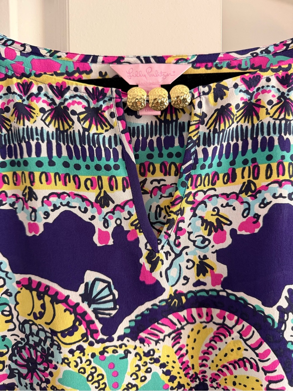 Lily Pulitzer Lindamarie Skipping Stones Tunic/Dress - Picture 4 of 8
